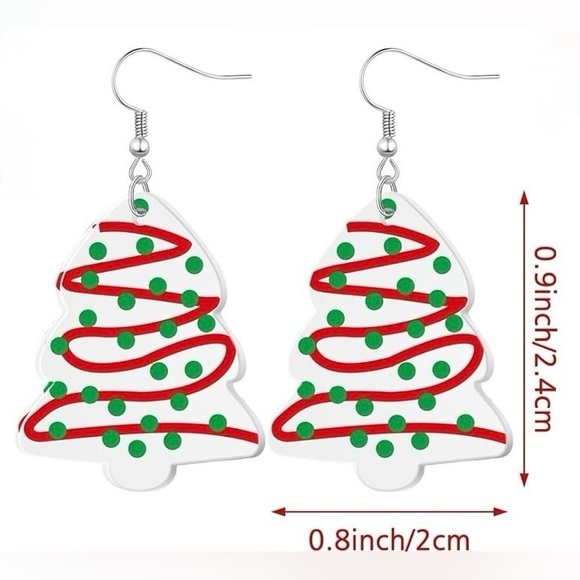 BUY NOW 🎄little Debbie inspired dangle earrings - Picture 2 of 4